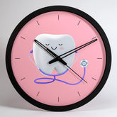 Easy-To-Hang Handcrafted Dentist Office Wall Clock